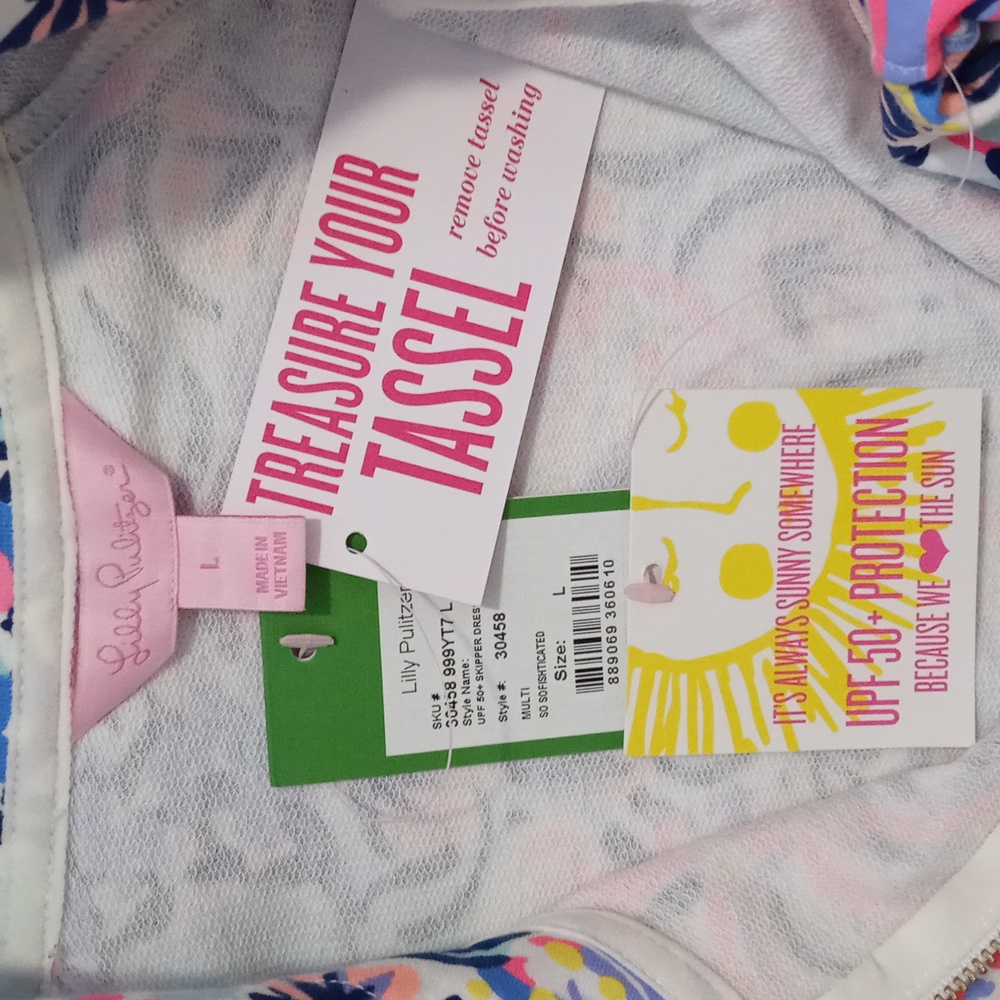 🆕️ 🐠HTF Lilly Pulitzer🐠 - UPF 50+ Skipper Popover Dress - Picture 3 of 15